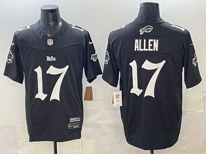 Men 2026 Nike Buffalo Bills #17 Allen Black 7th generation Limited NFL Jersey 002->los angeles dodgers->MLB Jersey